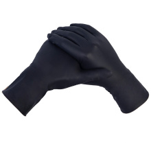 Black Distributor Disposable Nitrile Gloves For Medical Use